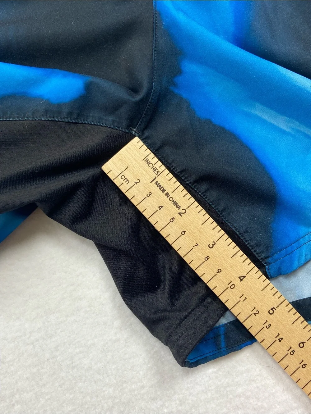 New Balance Men’s Navy and Light Blue Athletic Running Shorts, Size Small
